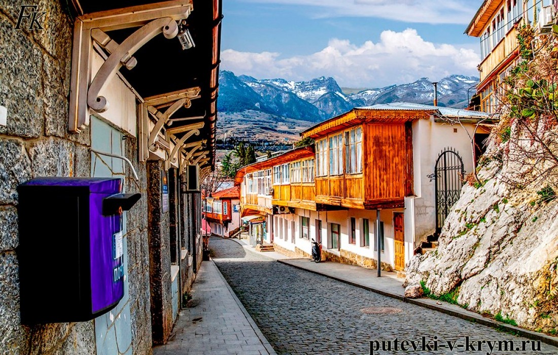 Фото улицы старого города