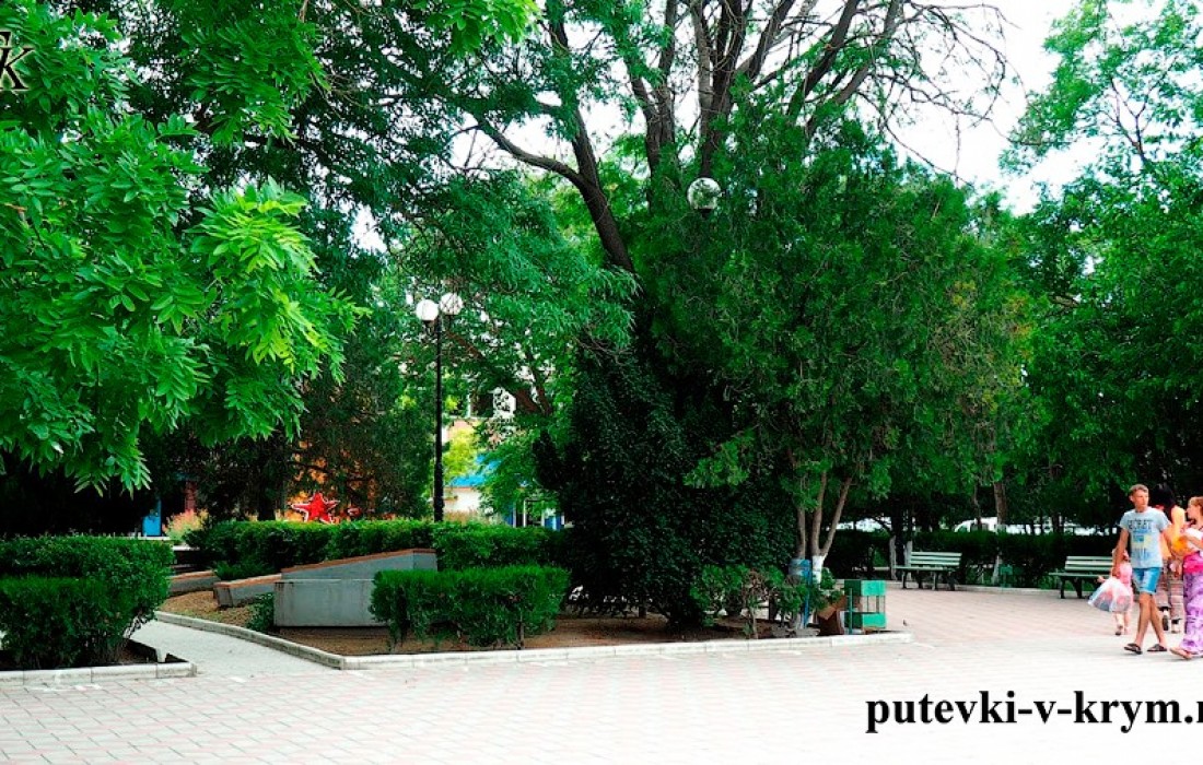 Фото улочки в посёлке 