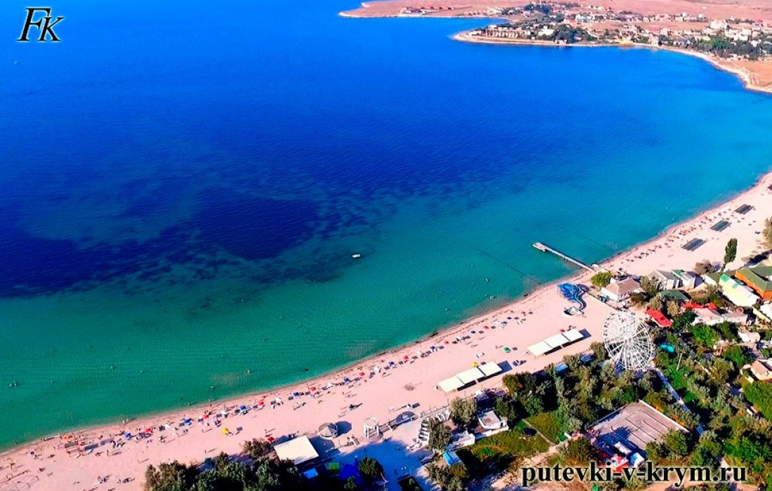 Бухта Узкая с пляжем