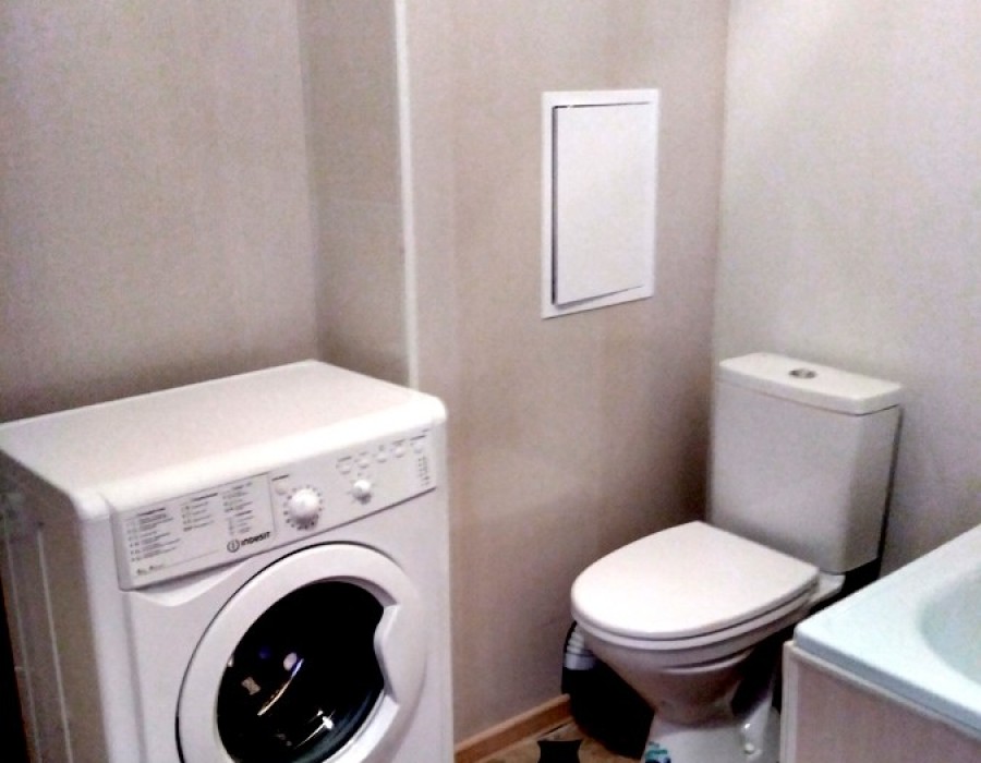 В апартаментах стиральная машина