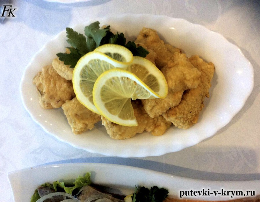 Блюдо в ресторане 